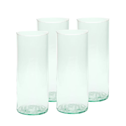 4er-Set 1-Liter-Trinkgläser für optimale Hydration